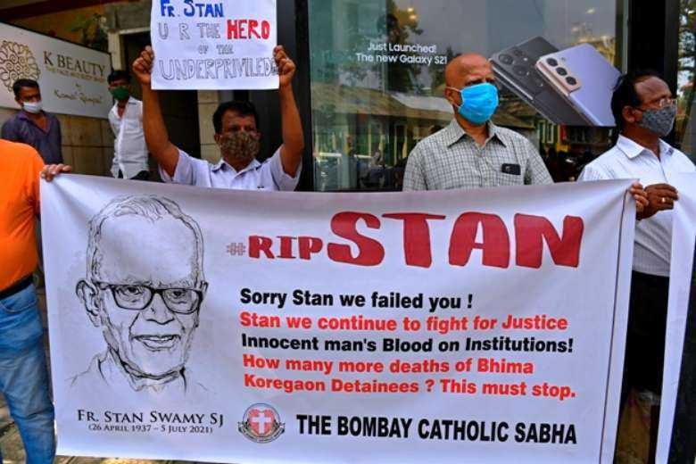 Indian Jesuits want Father Stan's reputation restored
