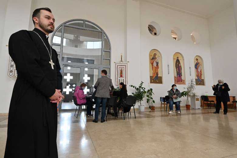 Greek Catholic cathedral in Ukraine opens for vaccinations