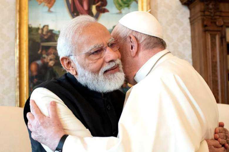 Modi's embrace of Pope Francis is more optics than substance