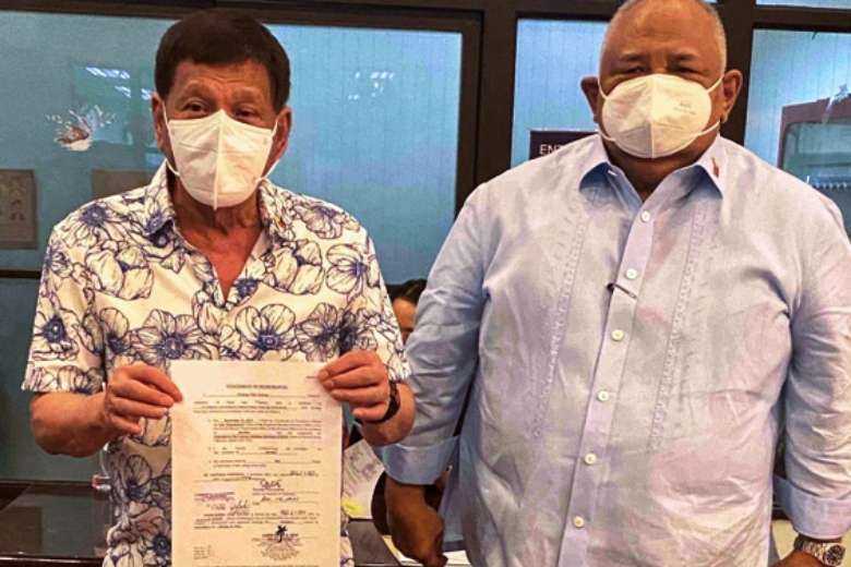 Duterte backs out of Philippine senatorial bid