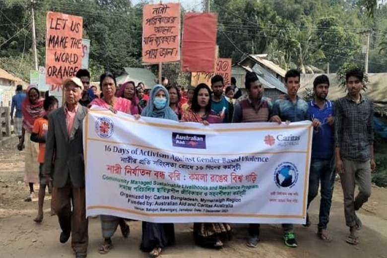 Caritas Bangladesh joins global campaign to end gender violence