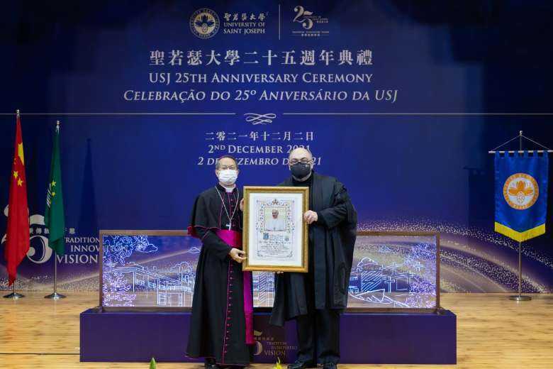 Pope blesses Macau Catholic university on silver jubilee 