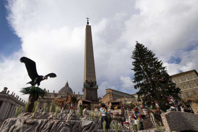 Vatican Nativity creche inspired by Peru's Andean region
