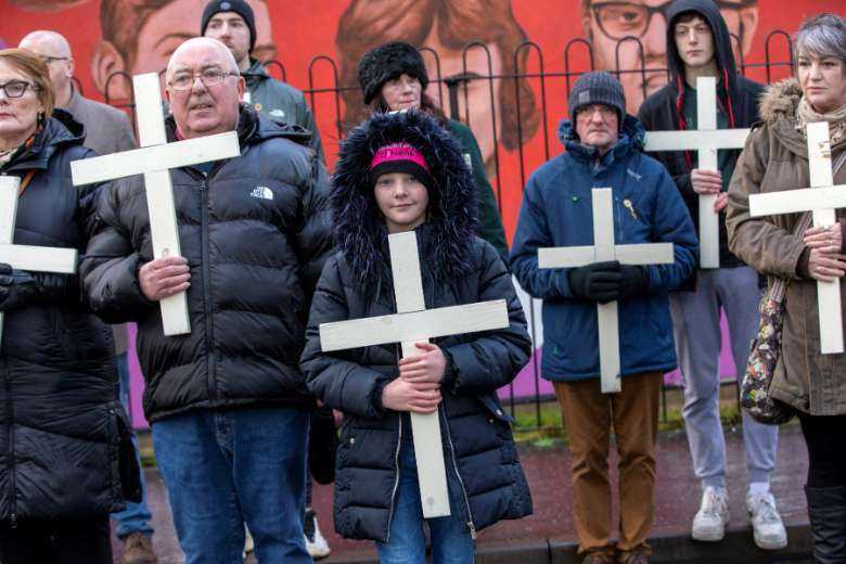 Anger, reflection as N. Ireland marks 50 years since Bloody Sunday