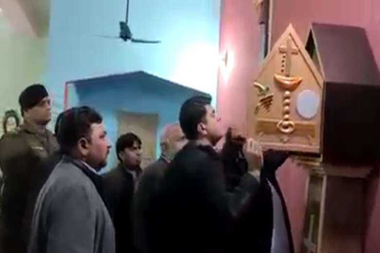 Blasphemy case registered over church attack in Pakistan