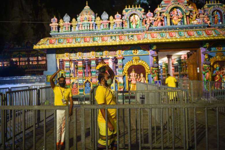 Malaysian Hindus mark festival under strict Covid curbs