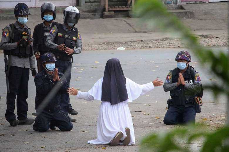 The Myanmar nun who faced down a junta
