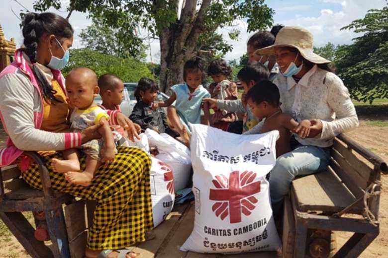 Caritas and Cambodia join to manage natural disasters