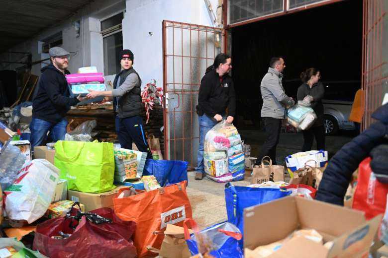 US Catholic students send donations to help Ukrainian refugees