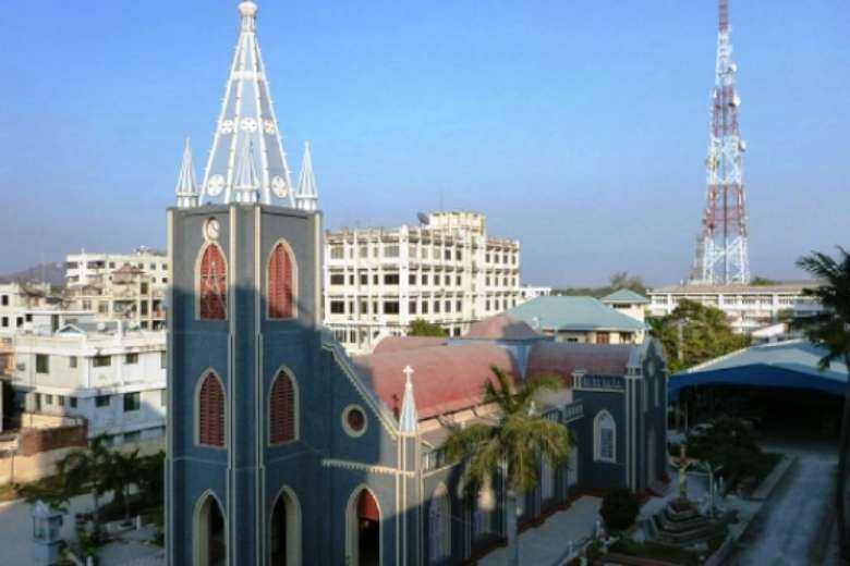 Myanmar junta raids cathedral complex in Mandalay