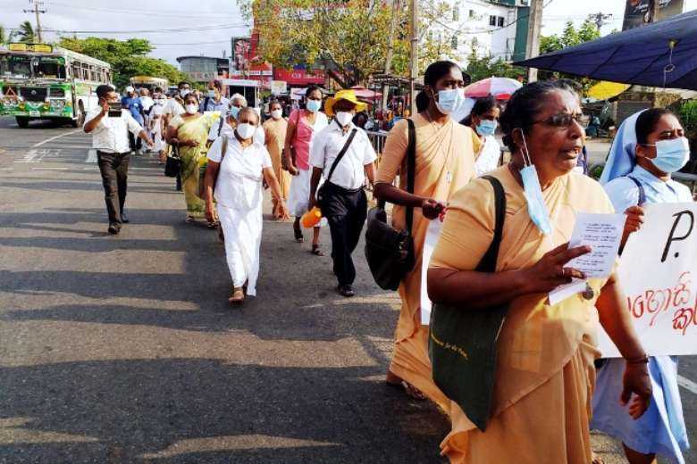 Sri Lankans demand justice for Easter attack victims