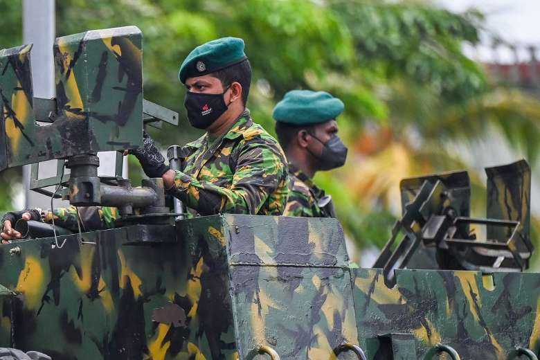 Sri Lankan security forces urged to exercise restraint