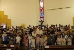 Korean diocese honors families with multiple children