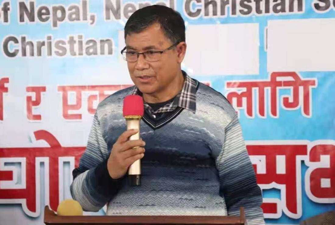 Pastor Om Prakash Subba, the new chairman of Nepal Christian Society, has vowed to protect and uphold the rights of the community
