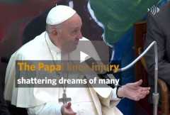 Pope's knee injury shatters dreams of many
