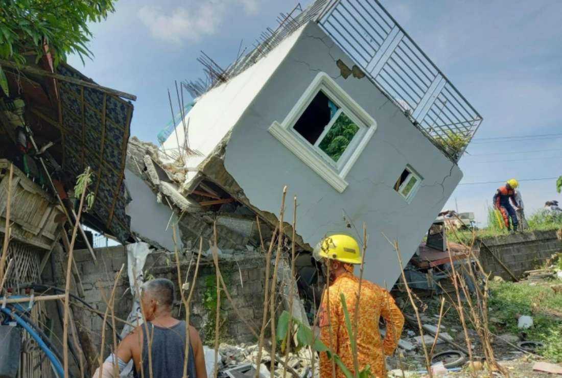 Aftershocks rock the quake-hit northern Philippines