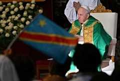 Congolese in Rome pray with Pope Francis for peace