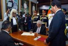 Trust deficit mars installation of new Sri Lankan president