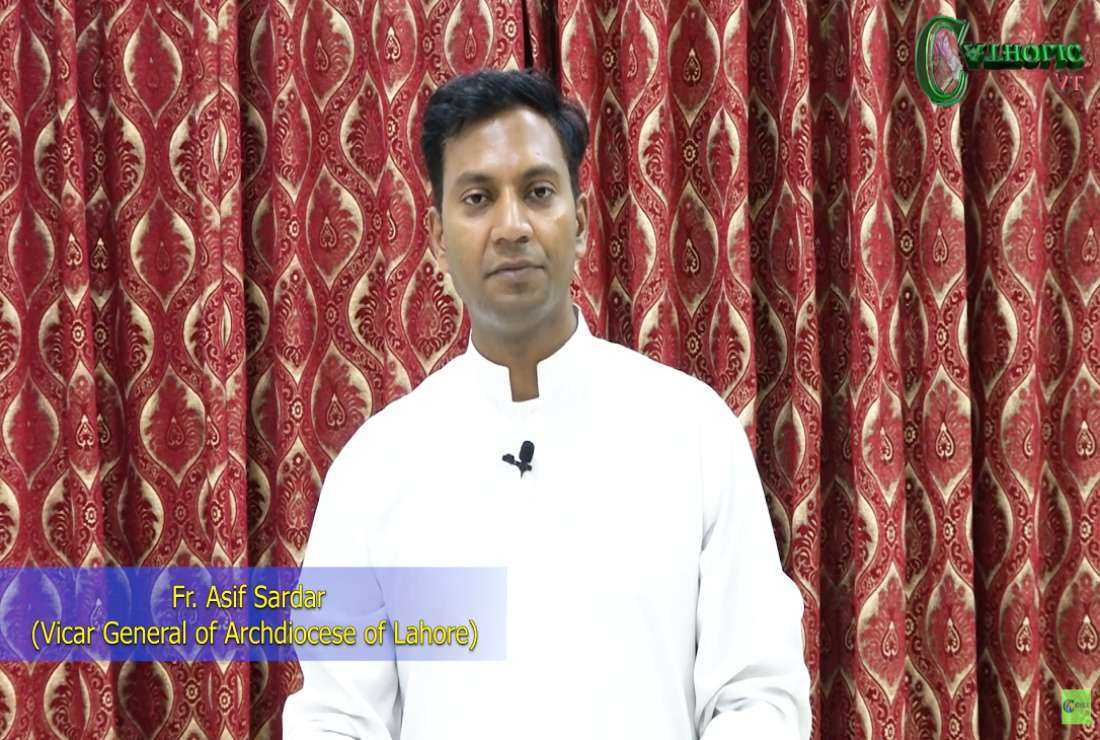 Father Asif Sardar, vicar general of Lahore archdiocese, issued a video in response to allegations against the archbishop of Lahore by a suspended priest