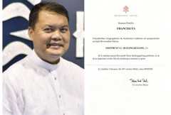 Filipino Jesuit appointed to Vatican education body