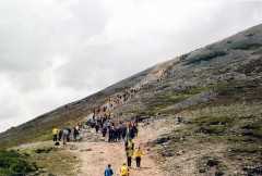 Pilgrims return to Ireland's holiest mountain