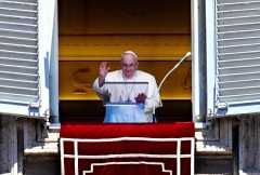 Greed for wealth is behind wars, pope says