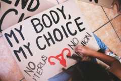 Pro-life 'MOMS' protest ruling striking down abortion laws