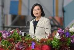 Taiwan prez vows 'no compromise' on freedom, democracy