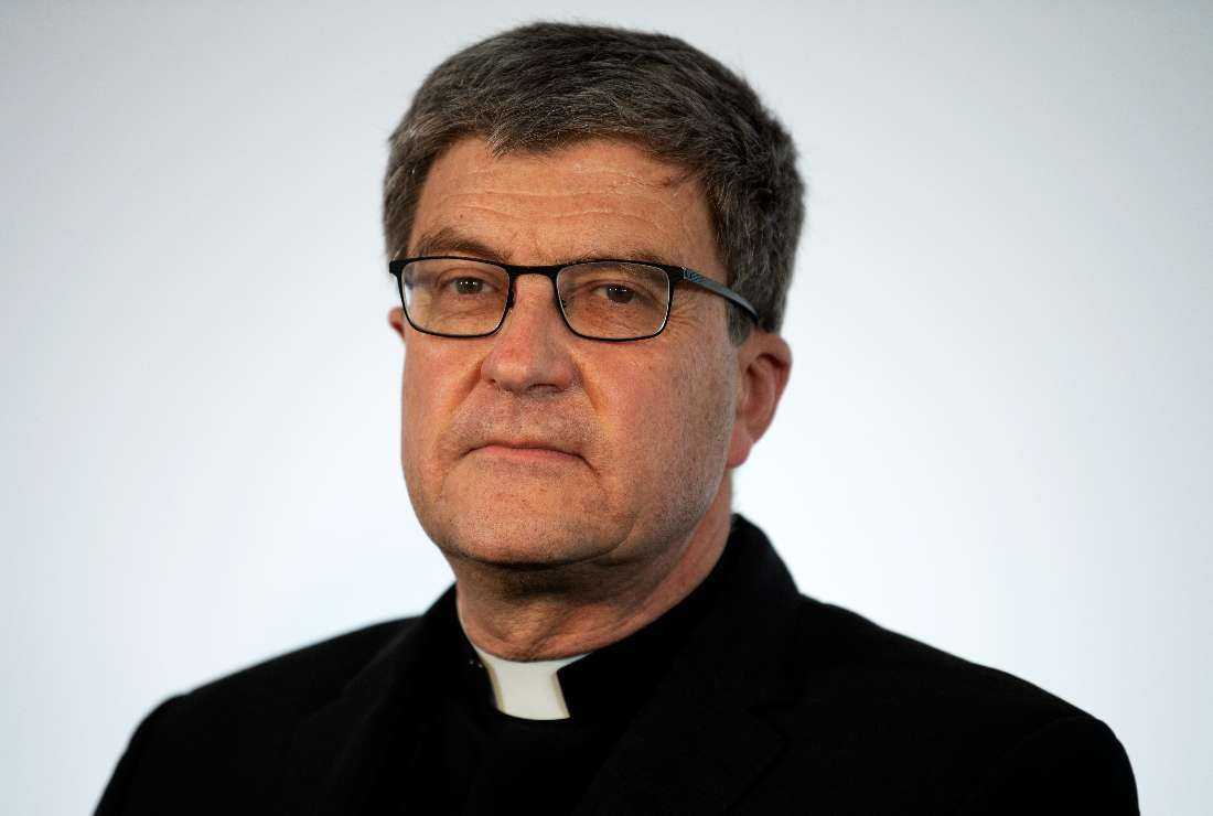 Archbishop Eric de Moulins-Beaufort of Reims, president of the Bishops' Conference of France