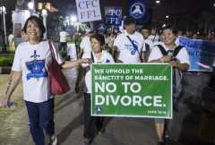 Philippine women urge president to reconsider divorce bill