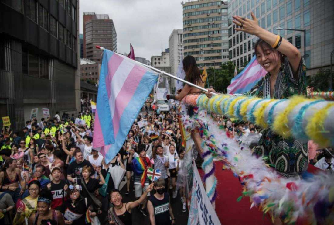 South Koreans march on the streets to support LGBTQ rights and equality