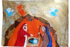 US mag features Nativity art, letters by Ukraine, Uvalde kids