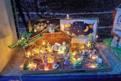 Indonesian cathedral exhibits 100 nativity scenes