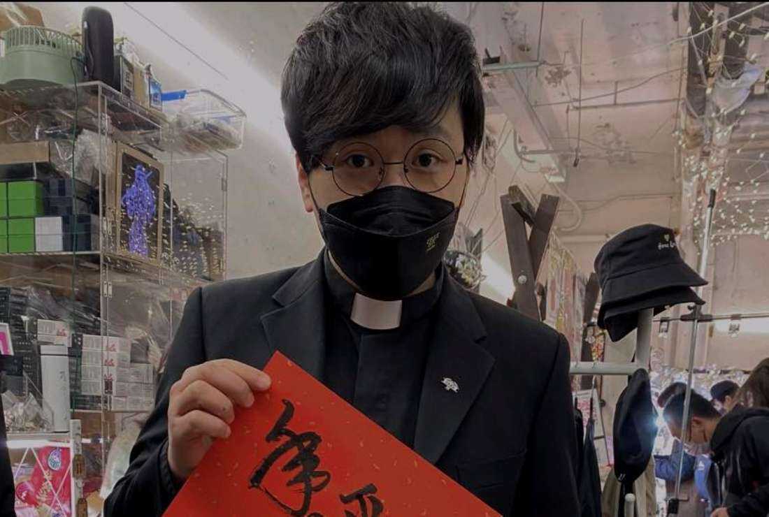 Pastor Alan Keung Ka-wai is among six arrested by Hong Kong's national security police for publishing and selling a book allegedly has seditious content