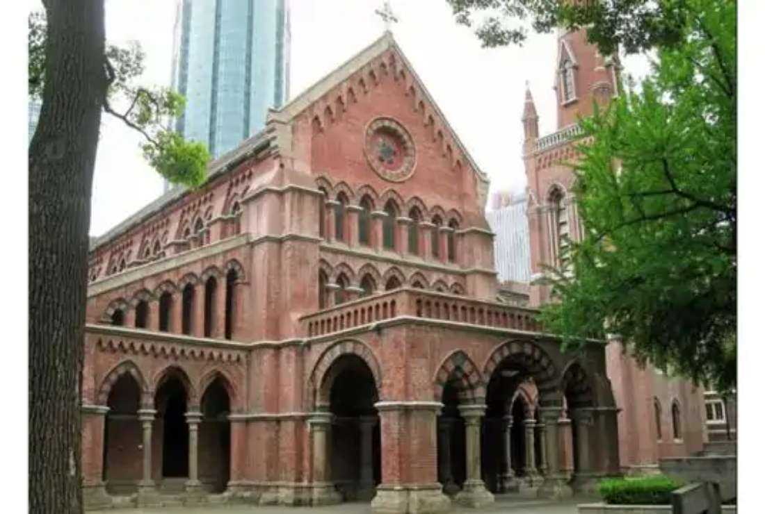 Holy Trinity Church, the headquarters of the Protestant Three-Self organization in Shanghai