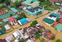 Two dead as rains wreak havoc in Philippines