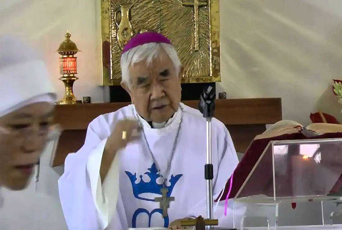 Retired Archbishop Joseph Ti-Kang of Taipei