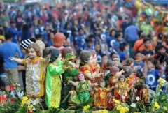 Thousands attend Santo Niño festival in Philippines