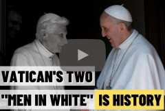 Vatican’s two 'men in white' is history