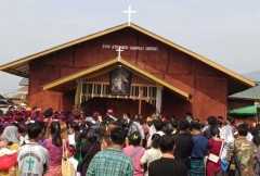 Catholics build new church in strife-torn Myanmar