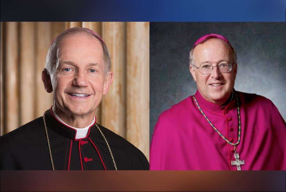 Left: Bishop Thomas Paprocki of Springfield, Illinois (Photo: Facebook); right: Cardinal Robert W. McElroy of San Diego
