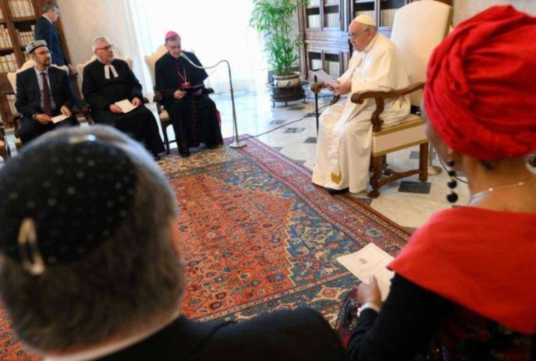 Pope Francis receives Interfaith Leaders of Greater Manchester