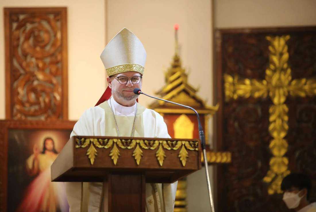 Archbishop Peter Bryan Wells, apostolic nuncio to Thailand and Cambodia and apostolic delegate to Laos
