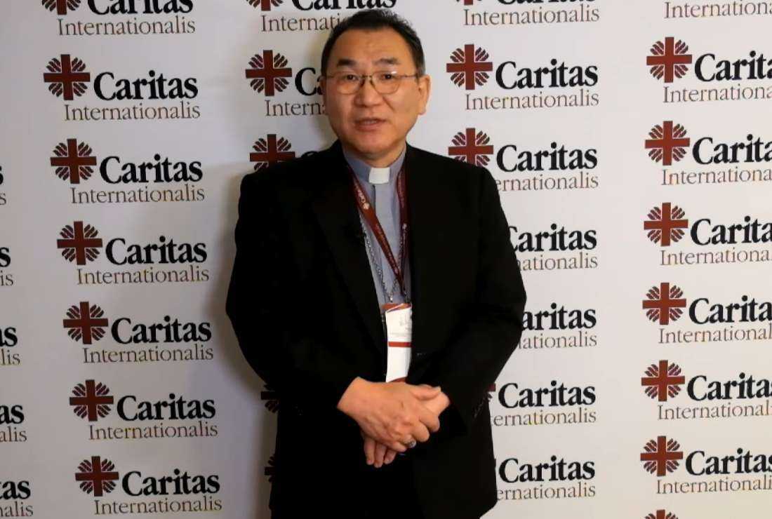 Archbishop Tarcisius Isao Kikuchi of Tokyo has been elected the new president of Caritas Internationalis on May 13