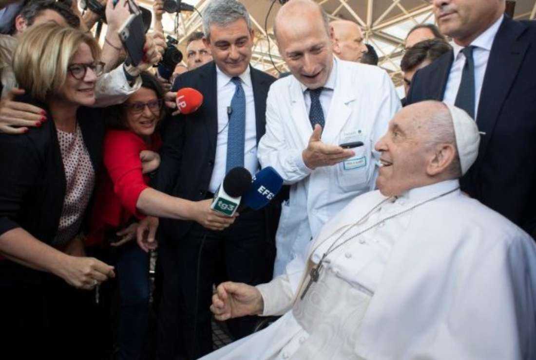 Pope returns to Vatican, to go ahead with trips abroad - Vimarsana News