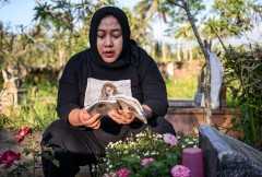 Indonesian families face grief year after stadium crush