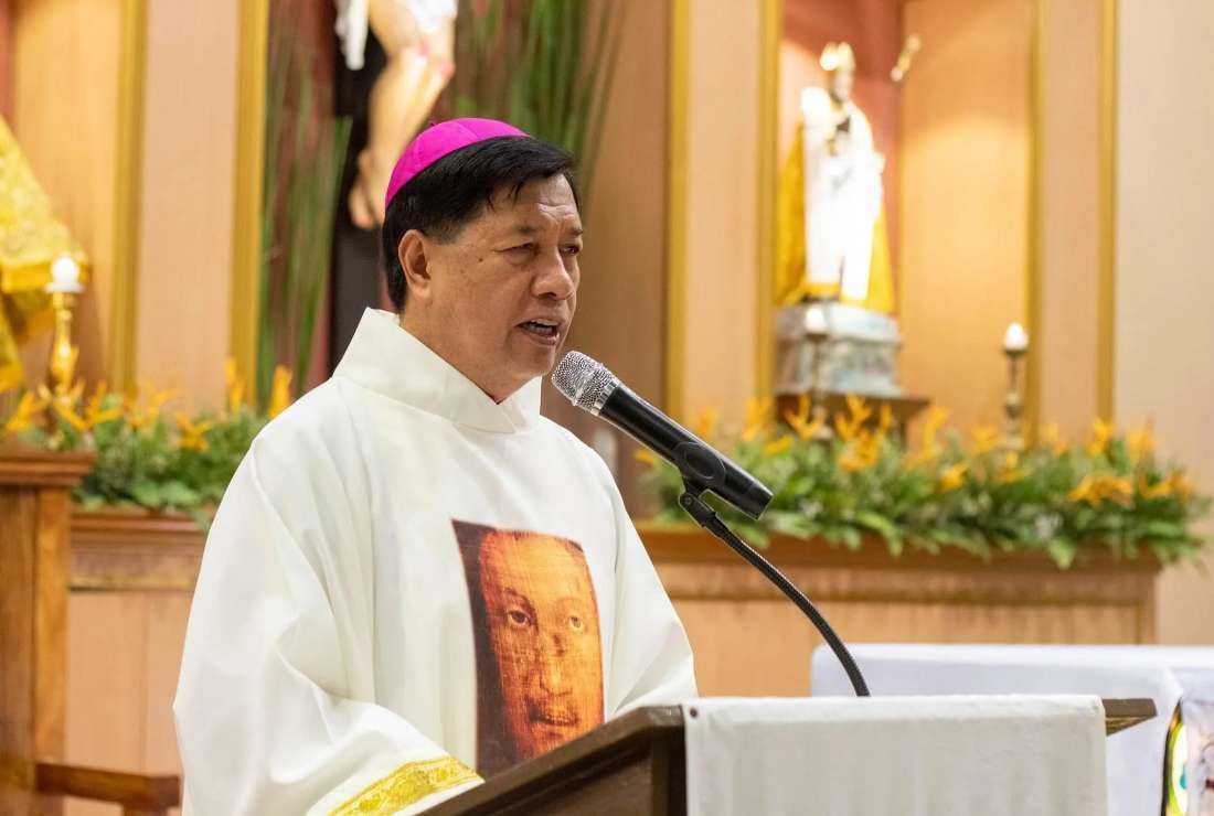  Bishop Enrique Macaraeg of Tarlac diocese in the Philippines is seen in this file image.