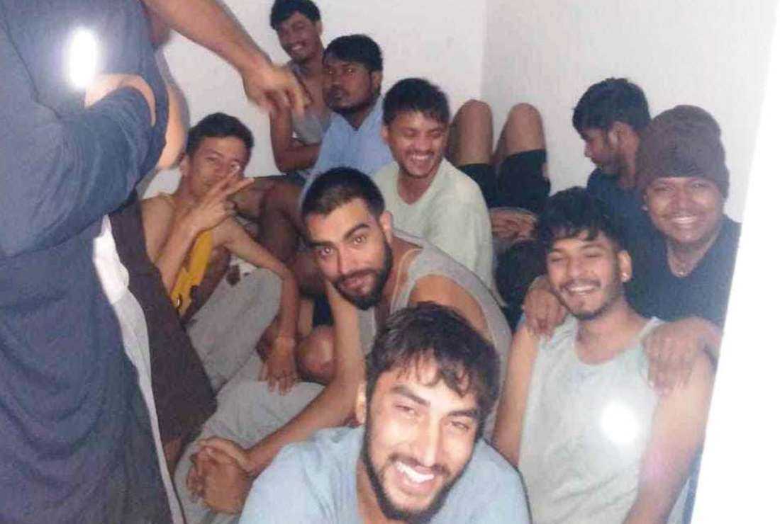 One of the last pictures of a group of Nepali students inside a bunker before Hamas militants attacked it on Oct. 7 killing 10 and injuring four while two were unharmed and search was underway for one missing.