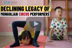 Mongolia's circus performers fight to revive their craft