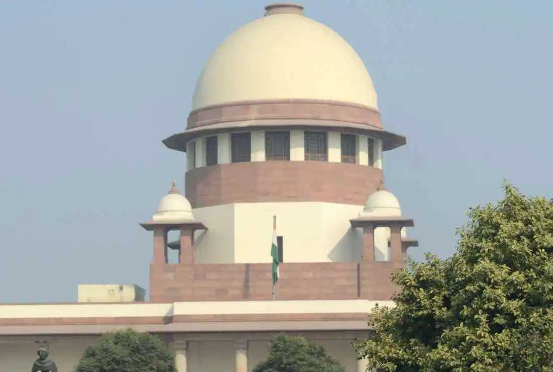 A view of the Supreme Court of India in New Delhi on Dec. 21, 2015.